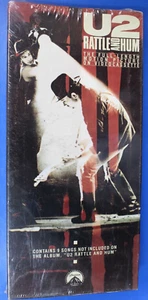 RARE Sealed New U2 Rattle and Hum Videocassette (VHS) in THE ORIGINAL LONGBOX - Picture 1 of 1