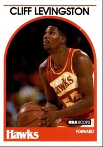 1989-90 Hoops Basketball Card Cliff Speck Atlanta Hawks #22