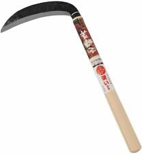 Japanese Weed out Tow-edged Sickle MIKADZUKI KAMA 180mm Young lion Japan F/S