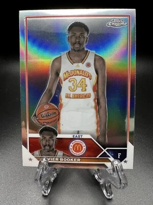 2023 Topps Chrome McDonald's All-American - Xavier Booker Refractor #49 1711 - Image 1 of 3