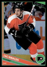 2013-14 O-Pee-Chee Black Rainbow Zac Rinaldo 052/100 Philadelphia Flyers #365