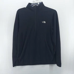 the north face sweatshirt men size medium black fleece pullover AS IS - Picture 1 of 10