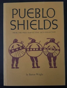 Pueblo Shields From the Fred Harvey Fine Arts Collection by Barton Wright - Picture 1 of 7