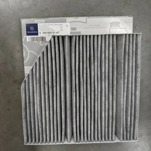 Filtro de aire cabina carbón genuino OEM Mercedes Benz C E GLC CLS EQC clase - Imagen 1 de 2