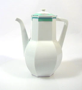 Bernardaud Limoges Otello Kaffeekanne Giovanna Amoruso Manzari France Porzellan - Bild 1 von 10