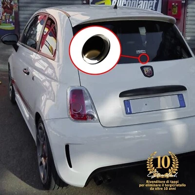 Tappo elimina tergicristallo posteriore per 500 595 695 esseesse ABARTH - Image 1 of 4