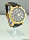 Guess Men Warranty NWT Watch Brown Leather Unisex FAST SHIPPING!