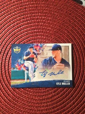 Kyle Muller 2022 Diamond Kings Auto 68/75 Atlanta Braves! - Image 1 of 3