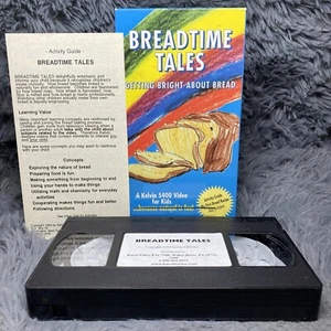 Breadtime Tales VHS Tape 1994 A Kelvin 5400 Video For Kids Educational Chef Rare - Picture 1 of 9