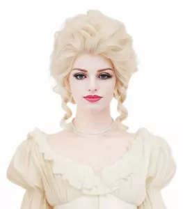 Short Wavy Blonde Wig Big Bouffant Beehive Wigs for Women fits 70s 80s Costum... - Picture 1 of 9