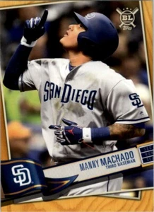 2019 Topps Big League Gold #168 Manny Machado San Diego Padres *+* - Picture 1 of 2