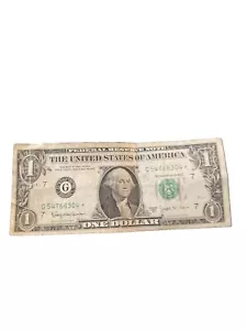 Rare 1963B Series Chicago Printed Star Note. Clear Off Center Misprint. - Picture 1 of 3
