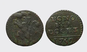 BOLOGNA - BENEDETTO XIV 1740-1758 -AE/ QUATTRINO 1752 - Picture 1 of 1