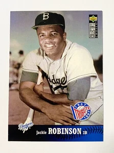 1997 Upper Deck Collector's Choice - #55 Jackie Robinson - Picture 1 of 2