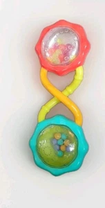 Rassel Baby Spielzeug Bunt 14cm - Bild 1 von 2
