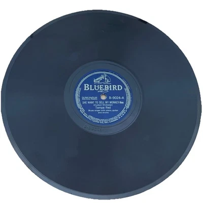 Tampa Red – Bluebird 9024 78 – She Want to Sell My Monkey / Mean & Evil Woman - Image 1 of 4
