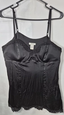 Cache - Silk Babydoll Top - Side Zip - Large - Excellent Condition  - Image 1 of 4