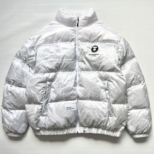 A BATHING APE (BAPE) Piumino uomo mimetico Bape XL JP taglia ottimo usatono ester