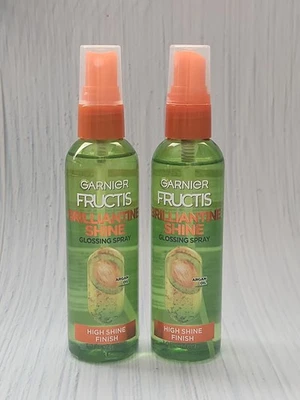 (Lote de 2) Garnier Fructis Estilo Brilliantine Brillo Spray, 3,0 fl oz  Foto 1 de 2