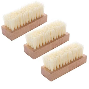 3Pcs Profession Nail Brush Cleaner Wooden Hand Scrub Cleaning wooden  - Picture 1 of 4