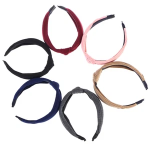 6 Pcs Headband Hair Accessories for Girls Miss Man Knot Turban Accessory - Picture 1 of 12