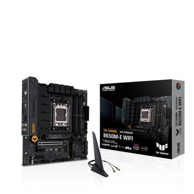 ASUS TUF GAMING B650M-E WIFI (Socket AM5/B650/DDR5/S-ATA 6Gb/s/Micro ATX) M-ATX  - Image 1 of 4