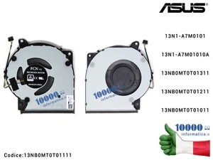 Ventola CPU ASUS 13NB0MT0T01311 per X409 X509 F509 M509 D509 R409 P509 Ventola F - Bild 1 von 1