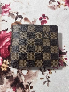 Louis Vuitton LV Wallet - Brown Canvas (DEFECTIVE) - Picture 1 of 7