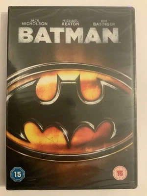 BATMAN DVD Michael Keaton Jack Nicholson Movie UK Release NEW SEALED 1989 - Image 1 of 2