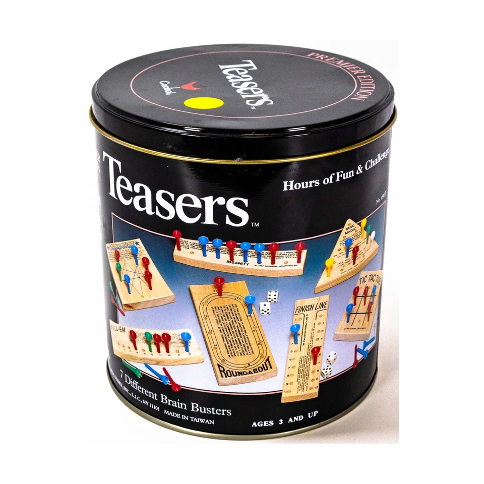 Cardinal Boardgame Teasers (Premier Ed) Box VG+ - Image 1 of 2