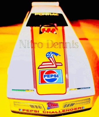 NHRA 1:24 Diecast Serpiente Combustible Superior NITRO Divertido Coche DON PRUDHOMME Ejército ACCIÓN Pepsi Foto 1 de 4