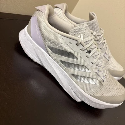Adidas Adizero SL HQ1338 Mujer Talla 10.5 Zapatos para Correr Gris Plata Atléticos Foto 1 de 4