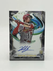 Nolan Gorman 2023 Topps Inception Rookie Auto RC /249 #BRES-NGO Sports Cardinals - Picture 1 of 3