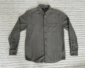 Men’s Volcom “True To This” Brown Button Up Shirt, Sz S - Picture 1 of 4