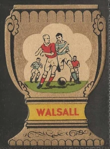 DONALDSON-FOOTBALL TEAMS 1946-1955 (SHAPED AS CUPS)-#139- WALSALL - Foto 1 di 2