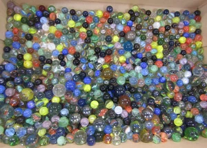 lot vintage marbles 11.5lbs 980+ - Picture 1 of 14