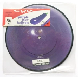 Cud Purple Love Balloon 7"PD A&M AM0024 EX/EX 1992 7" picture disc in sticker... - Imagen 1 de 8