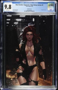 Heat Seeker: Exposed #2- Inhyuk Lee Virgin Foil Cover (Variant F) CGC 9.8 - Picture 1 of 2