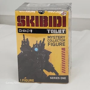 Skibidi Toilet 1310 Mystery Collector Figure Series One Bonkers Toy Black Sealed - Picture 1 of 8
