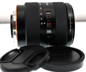Sony 16-105mm f/3.5-5.6 DT A-Mount Lens for DSLR with Caps - Picture 1 of 7