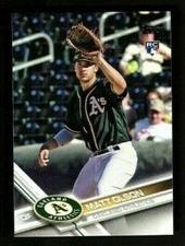 2017 Topps  #476 - MATT OLSON Rookie Card - Mint
