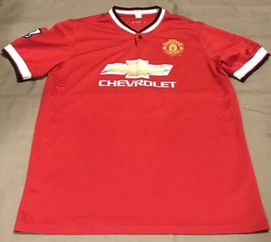 Camiseta deportiva juvenil de fútbol americano del Manchester United 2014/15 - Imagen 1 de 9