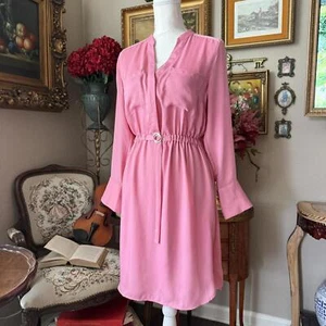 H&M Damen Kleid Rosa - Bild 1 von 8