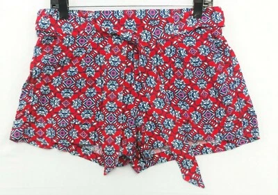Pantalones Cortos Jessica Simpson Mujer, Talla Mediana, Rojo, Azul, Multicolor, Viscosa Foto 1 de 4