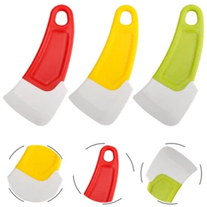 6 Pcs Jam Scraper Silicone Bowl Scraper Plate Scraper Wok Scraper - Picture 1 of 12