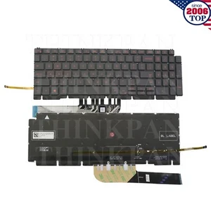 New US Backlit Keyboard for Dell G15 5510 5511 5515 5520 5525 5530 0H4XRJ H4XRJ - Afbeelding 1 van 9