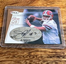 2001 Sage Jesse Palmer Bronze Rookie Autograph #/650 Rare SP The Bachelor A34