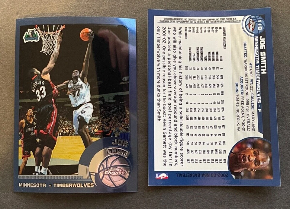 2002-03 Topps Chrome Basketball You Pick the Card - Image 1 of 1