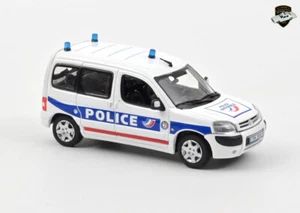 CITROËN BERLINGO 2004 - Voiture Police nationale Paris France -1/43 NOREV 155724 - Imagen 1 de 1
