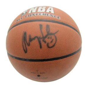 Baloncesto Beckett Nancy Lieberman firmado antiguo dominio/WNBA spalding 151728 - Imagen 1 de 4